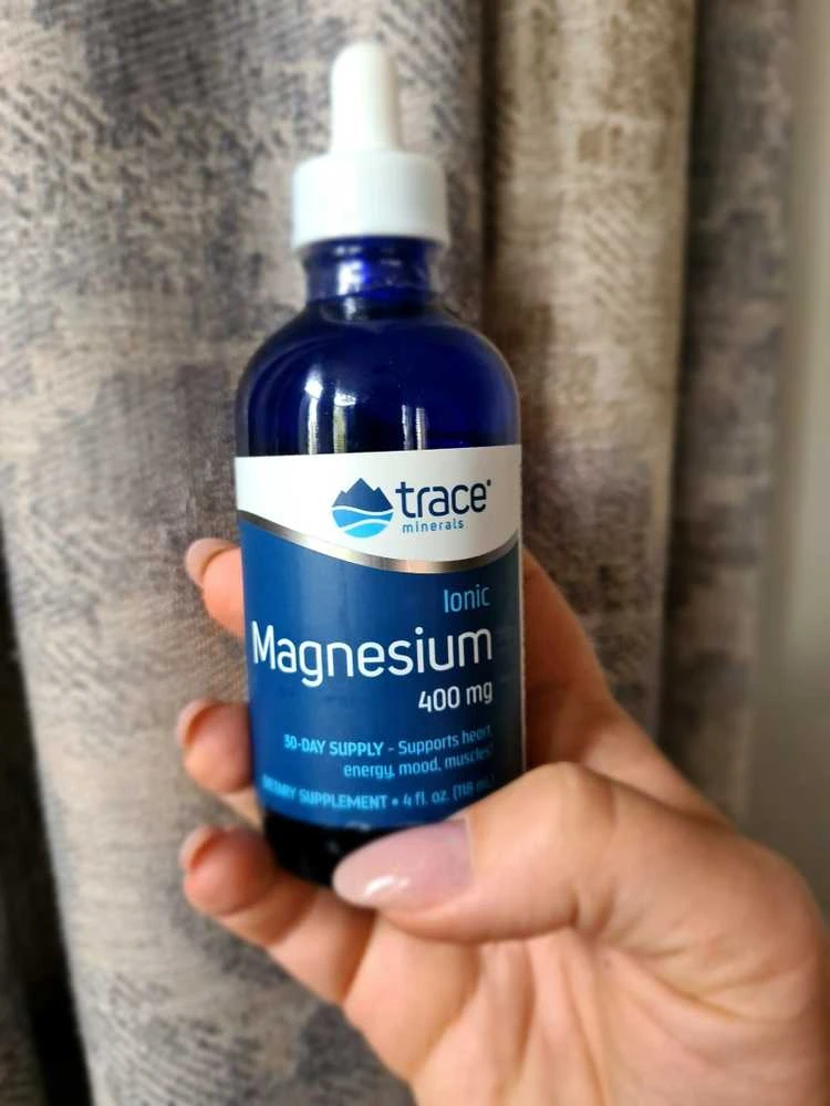 Trace Minerals Mega Magnis 400 mg. Skystas su mineralais, 118 ml.