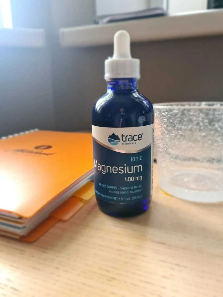 Trace Minerals Mega Magnis 400 mg. Skystas su mineralais, 118 ml.