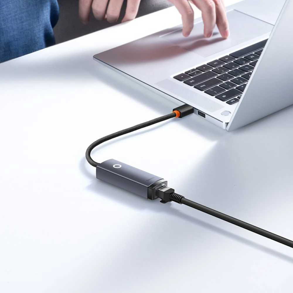 Baseus Adapteris tinklo USB C - RJ45 Gigabit 1000Mbit/s