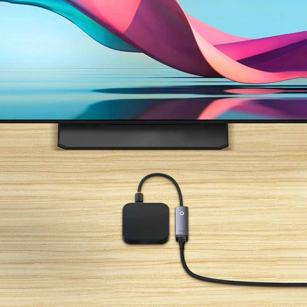 Baseus Adapteris tinklo USB C - RJ45 Gigabit 1000Mbit/s