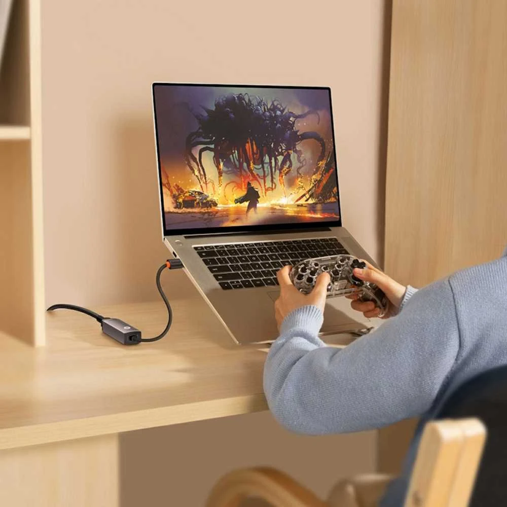 Baseus Adapteris tinklo USB C - RJ45 Gigabit 1000Mbit/s