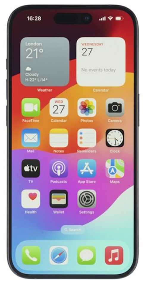 Mocolo Apsauginių akinių ir plėvelių tiekimas. „Connect iPhone 15 Pro 3D Corning Gorilla Glass 5X“ stiprumas. „Apple“, Juodas.