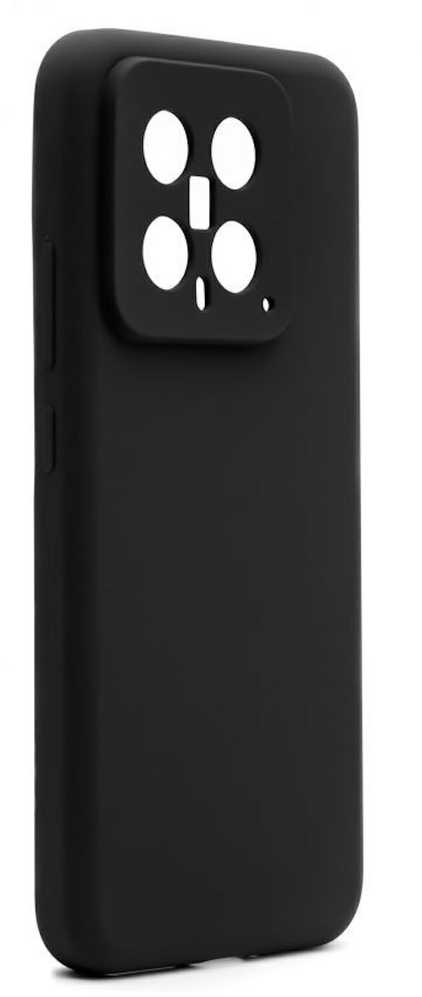 Connect Xiaomi 14 Premium Quality Magnetic Soft Touch Silikoninis dėklas Juodas