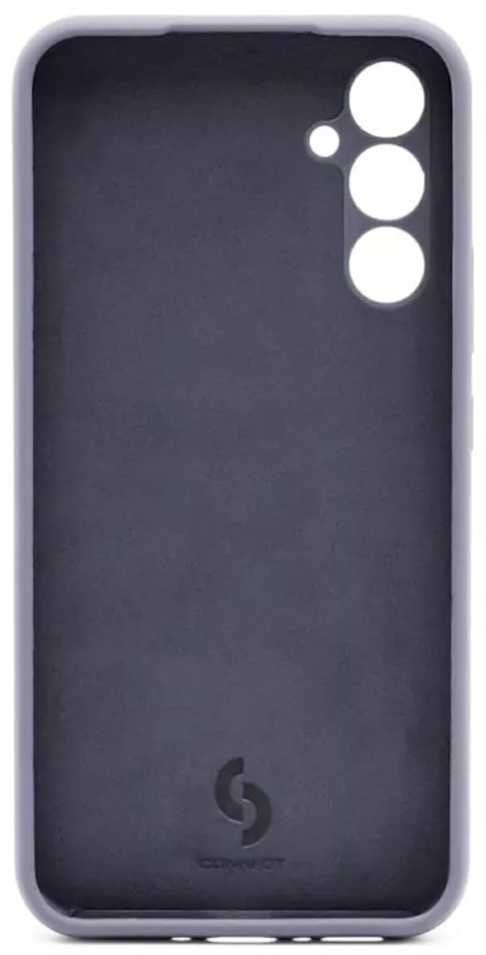 Connect Samsung Galaxy A34 Premium Quality Soft Touch Silikoninis dėklas Midnight Mėlyna