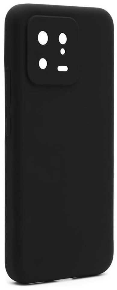 Connect Xiaomi Redmi 13 Premium Quality Soft Touch Silikoninis dėklas Juodas
