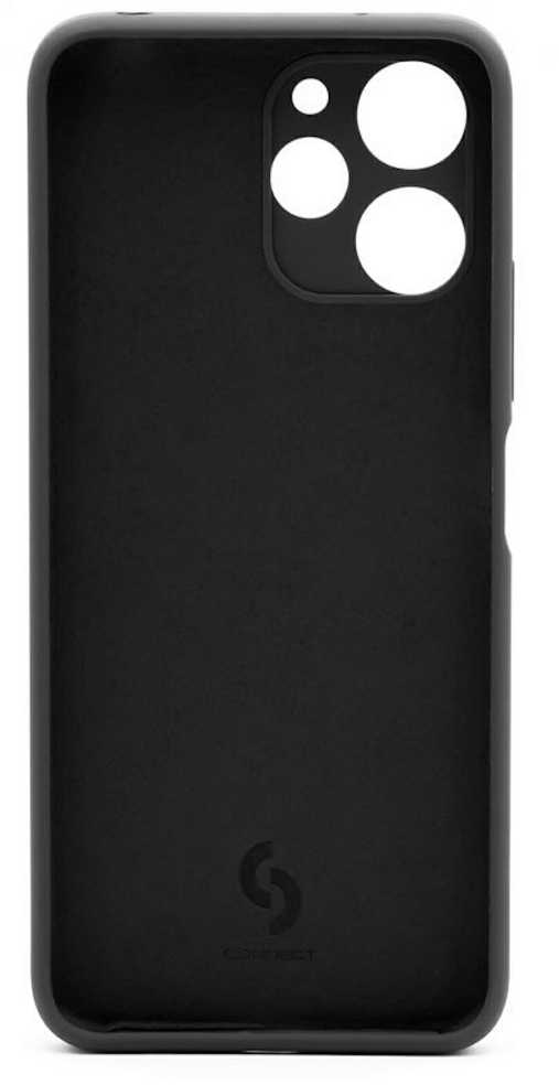 Connect Xiaomi Redmi 12 / Redmi 12 5G Premium Quality Soft Touch Silikoninis dėklas Juodas