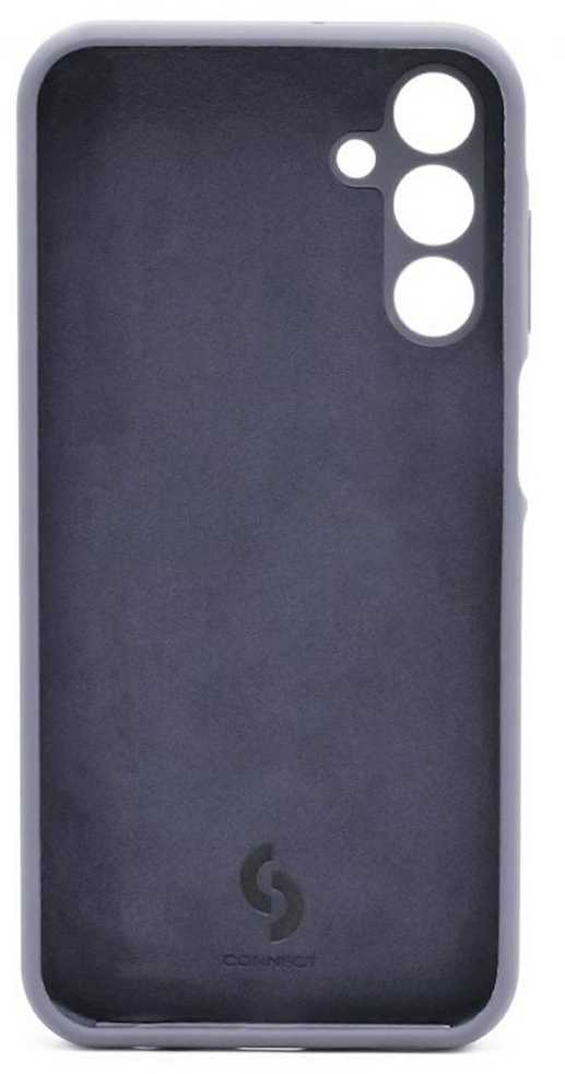 Connect Samsung Galaxy A15 Premium Quality Soft Touch Silikoninis dėklas Midnight Mėlyna