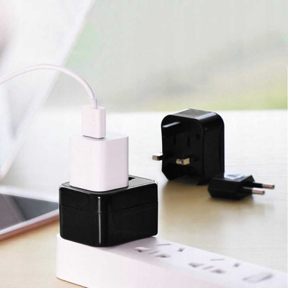 CP TR1 Ceļojumu Strāvas ligzdas 3in1 Multi adapteris UK 3-pin - Euro 2pin - US (USA) - Āzijas + Uzglabāšanas kaste
