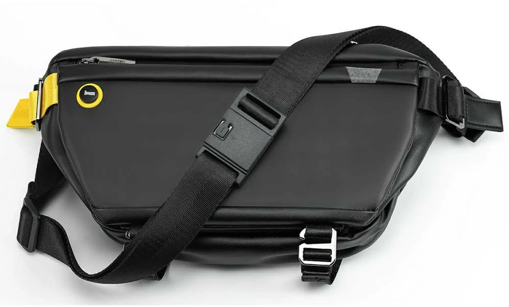 Divoom Pixoo Sling Bag Premium Laikapstākļu izturīga soma ar Led Pixel Art Displeju & App vadību Melna