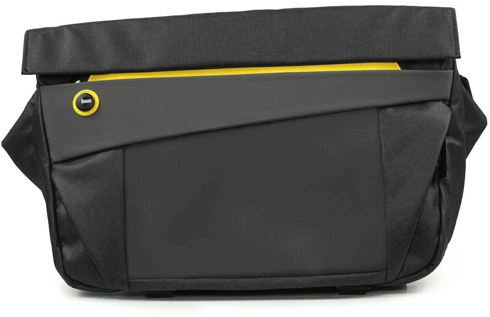 Divoom Pixoo Sling Bag V Premium Laikapstākļu izturīga soma ar Led Pixel Art Displeju & App vadību Melna