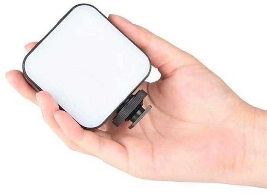 „Elight 4U“ nešiojamas stabilizatorius telefonui ir sportui / DLSR kamerai su 1/4 fiksacija, LED apšvietimu / mikrofonu