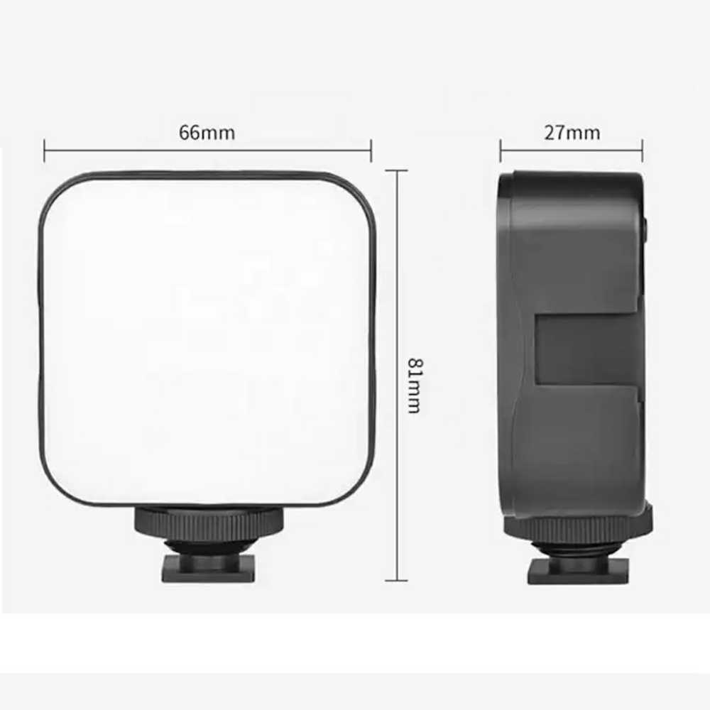 „Elight 4U“ nešiojamas stabilizatorius telefonui ir sportui / DLSR kamerai su 1/4 fiksacija, LED apšvietimu / mikrofonu