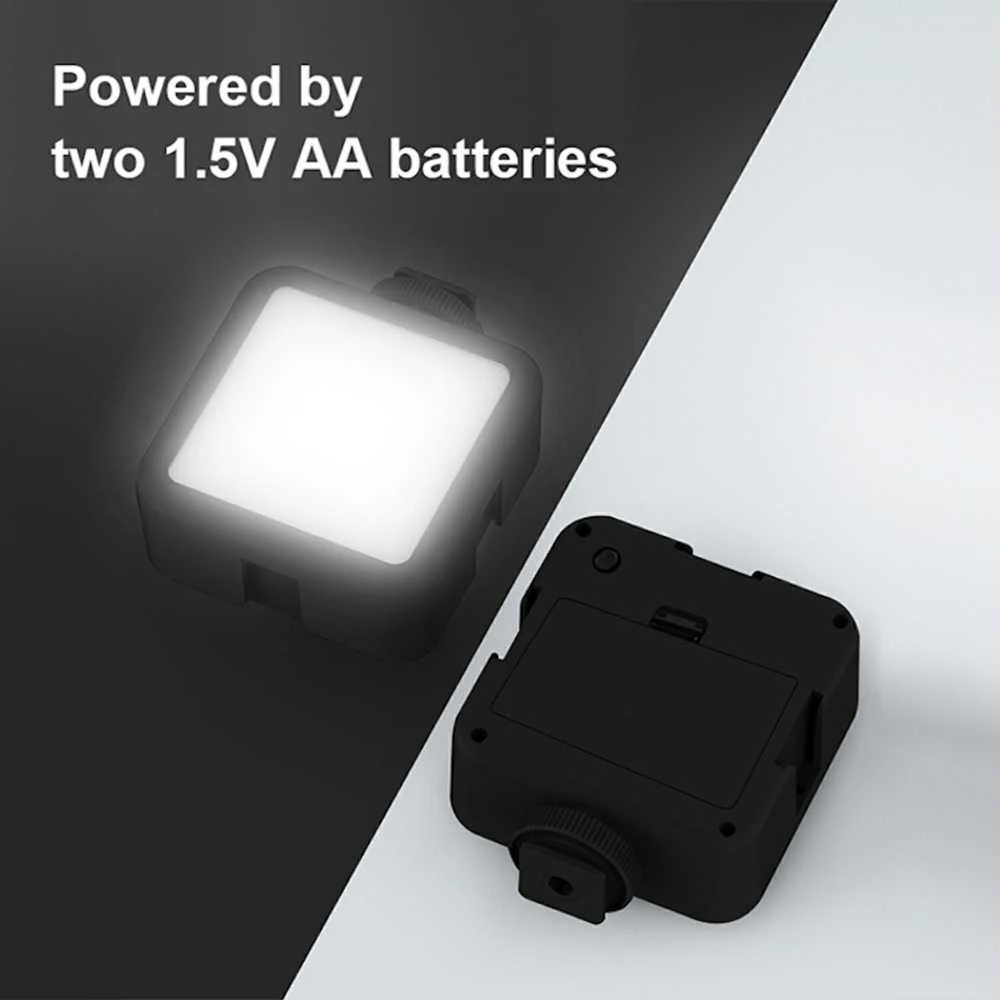 Elight M5 Vlog Telefona Fix Video & Foto komplekts ar Led gaismu / Mikrofonu / Statīvu 1.3m / pulti
