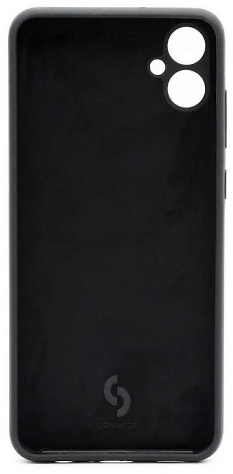 Connect Samsung Galaxy A05 4G Premium Quality Soft Touch Silikoninis dėklas Juodas