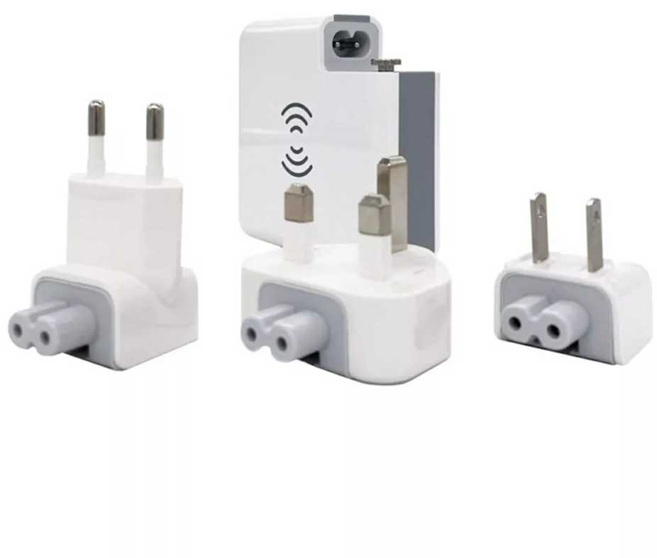 Evelatus EWC06 4in1 10W ceļojumu komplekts bezvadu un sienas lādētājs 18W USB-C / USB ar Power Bank 6700maah