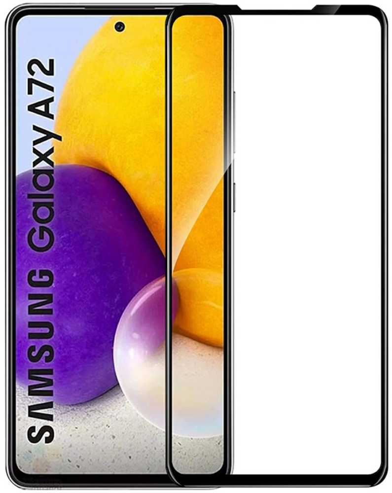 Evelatus Pilna pārklājuma 2.5D Stikls priekš Samung Galaxy A72 4G (A725F) Anti-Statisks/ Japāņu līme