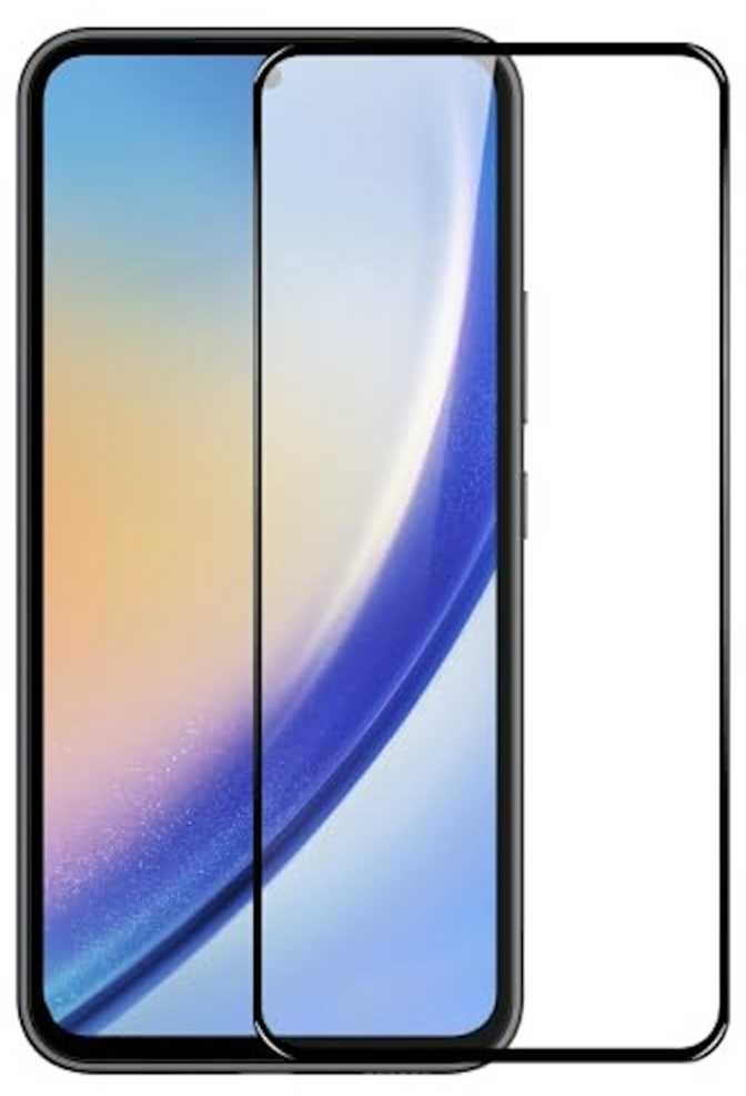 Evelatus Pilna pārklājuma 2.5D Stikls priekš Samung Galaxy A35 (A356E) (A356B) Anti-Statisks/ Japāņu līme