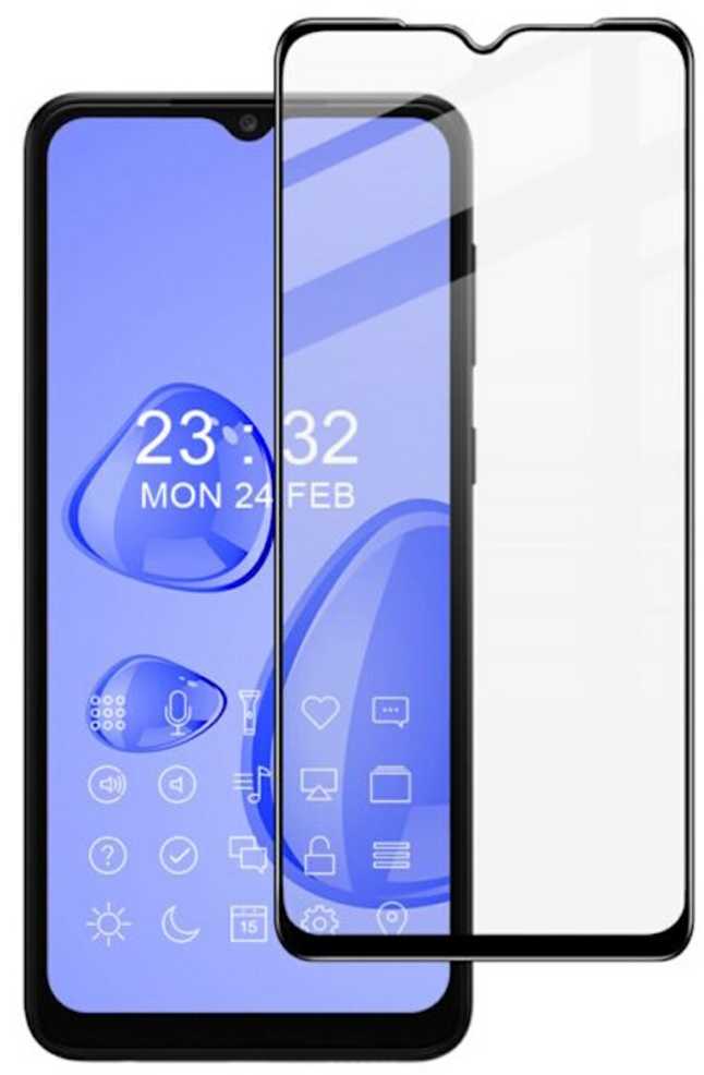 Evelatus Pilna pārklājuma 2.5D Stikls priekš Samung Galaxy A04 4G (A045F) Anti-Statisks/ Japāņu līme