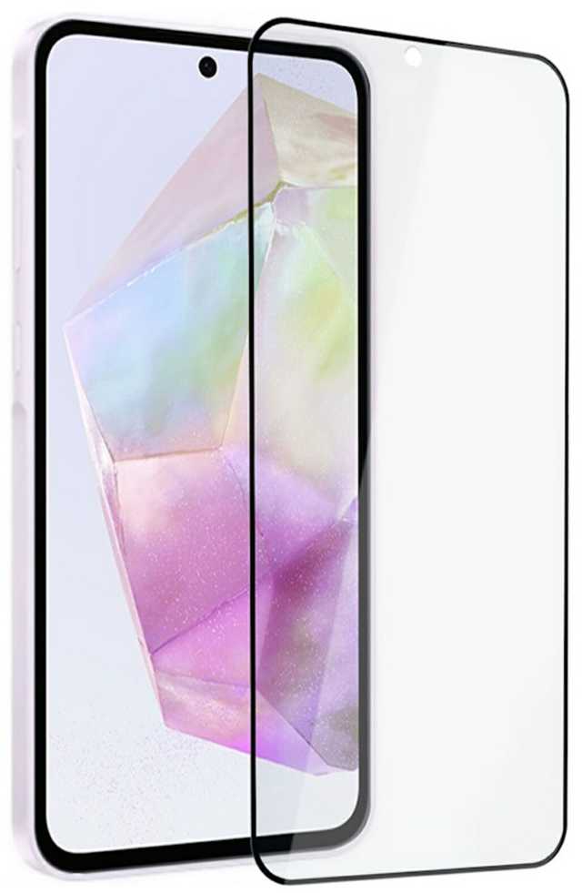 Evelatus Pilna pārklājuma 2.5D Stikls priekš Samung Galaxy A35 (A356E) (A356B) Anti-Statisks/ Japāņu līme