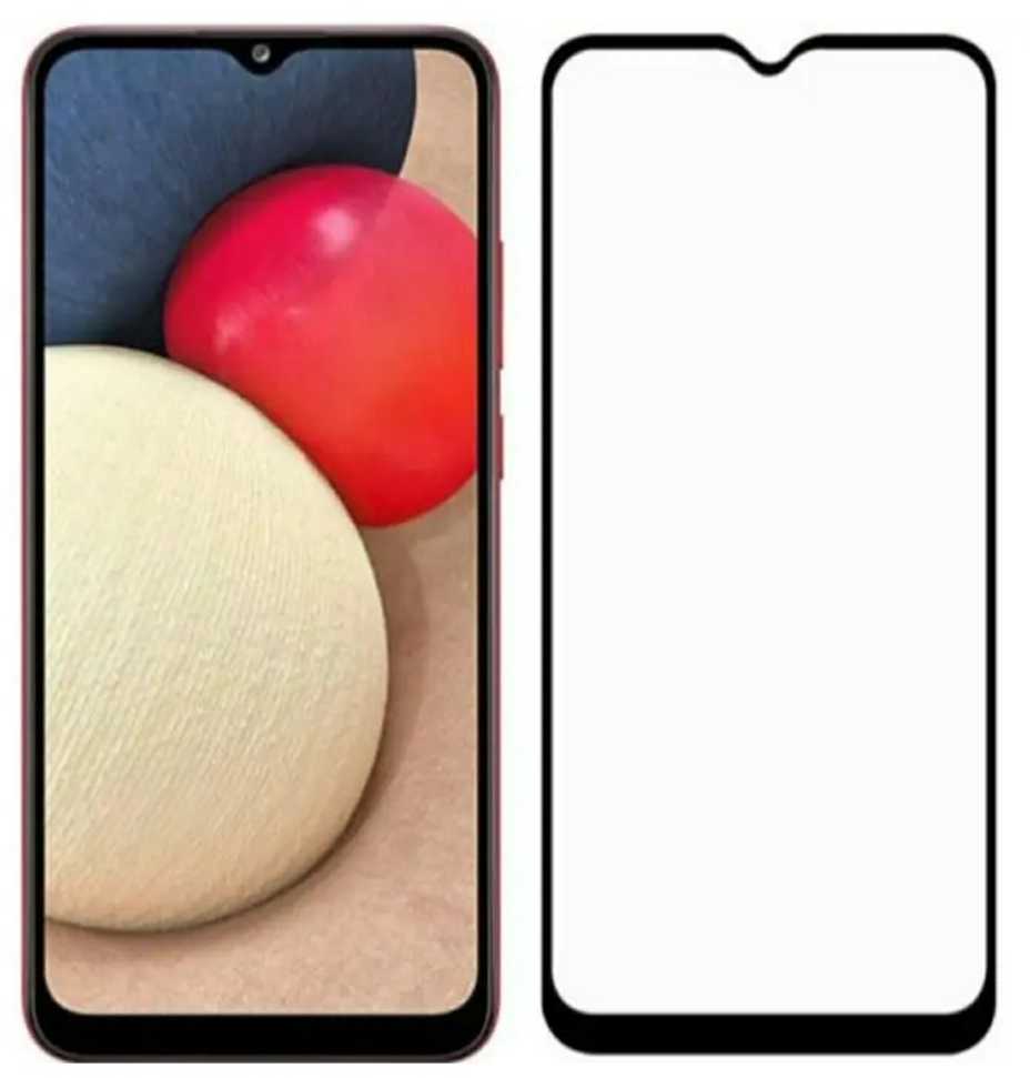 Evelatus Pilna pārklājuma 2.5D Stikls priekš Samung Galaxy A02S (A025F) Anti-Statisks/ Japāņu līme
