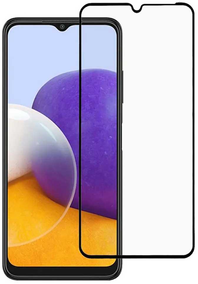 Evelatus Pilna pārklājuma 2.5D Stikls priekš Samung Galaxy A22 4G (A225F) Anti-Statisks/ Japāņu līme