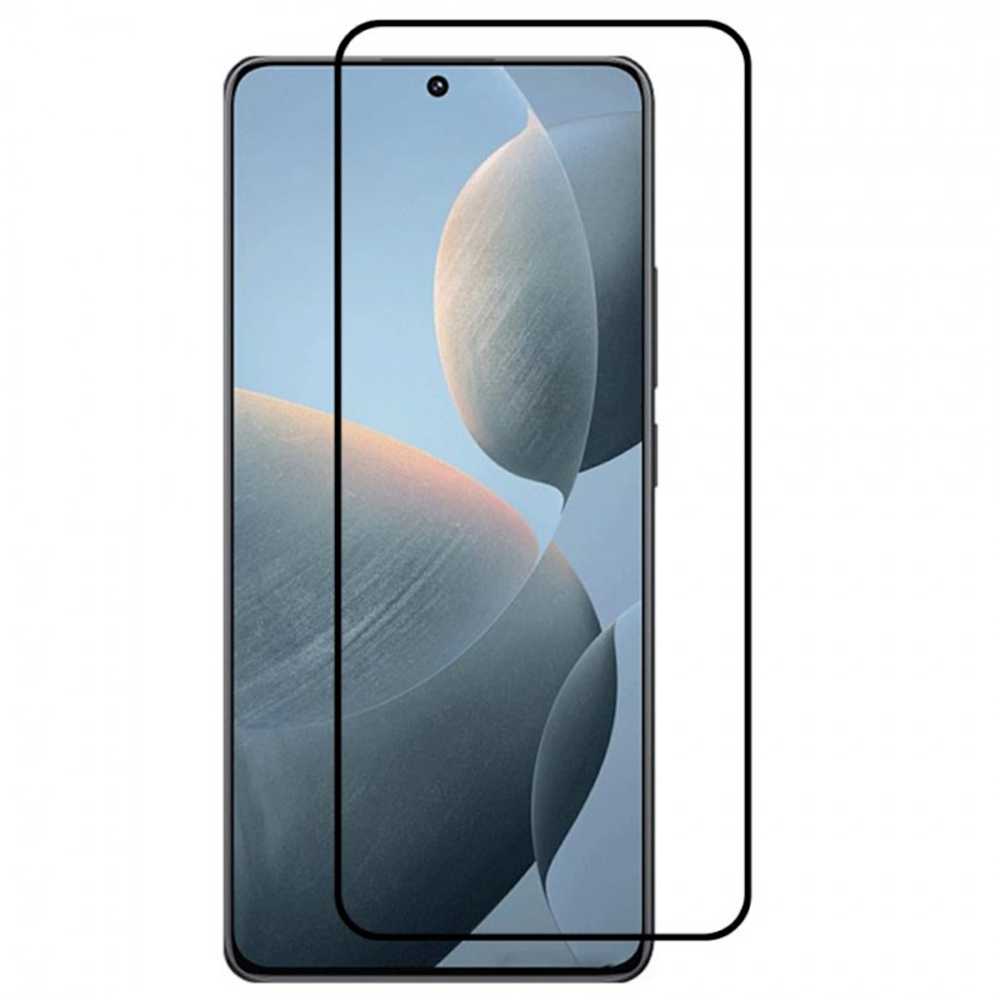 Evelatus Apsauginis stiklas Xiaomi Poco X6 2.5D Full Cover Japan Glue Glass Anti-Static Juodas ILIXIAPX6FGS