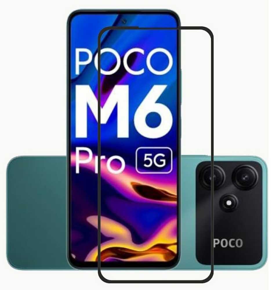 Evelatus Apsauginis stiklas Xiaomi POCO M6 PRO 5G 2.5D Full Cover Japan Glue Glass Anti-Static EVEXIAPM6FG