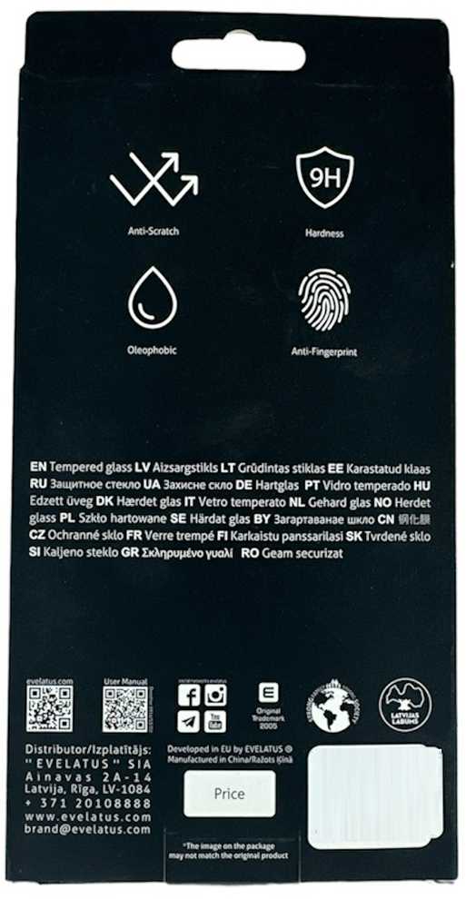 Evelatus Pilna pārklājuma 2.5D Stikls Huawei Nova 10 SE Anti-Statisks/ Japāņu līme