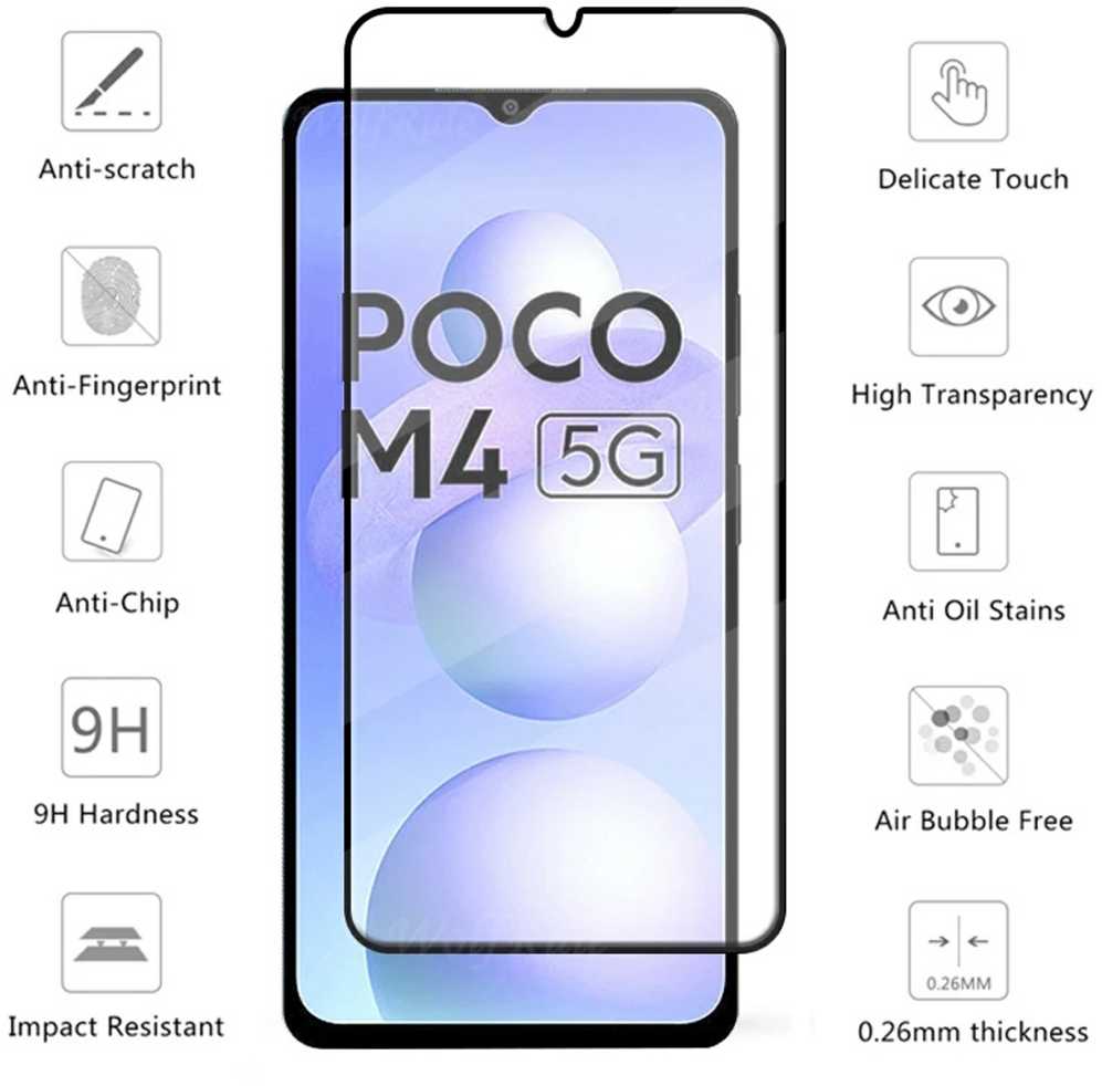 Evelatus Apsauginis stiklas Xiaomi Poco M4 5G / Poco M5