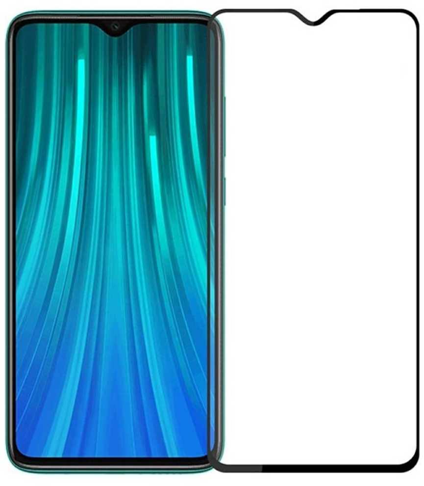 Evelatus Apsauginis stiklas Xiaomi Note 8T 2.5D Juodas Frame (Full Glue) 33194