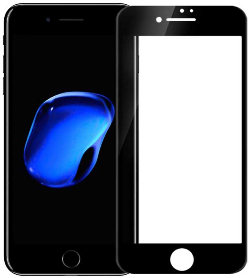 Evelatus Apple iPhone 7 Plus/8 Plus 2.5D Full Cover Japan Glue Glass Anti-Static