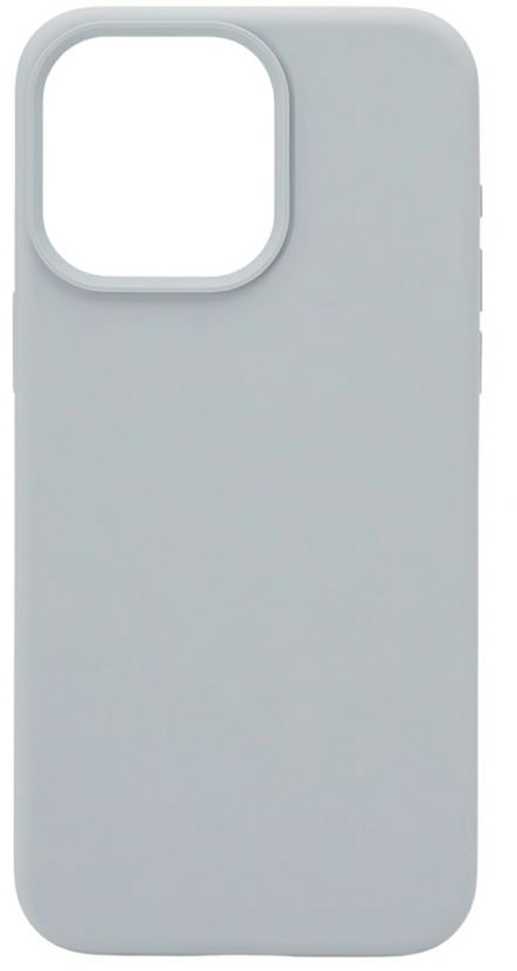 Evelatus Apple iPhone 15 Pro Max Premium Magsafe Soft Touch Silikoninis dėklas New Function Pilkas Mėlyna