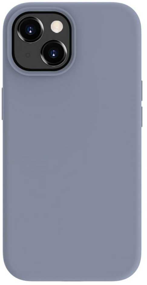 Evelatus Apple iPhone 15 Premium Magsafe Soft Touch Silikoninis dėklas Lavender Gray