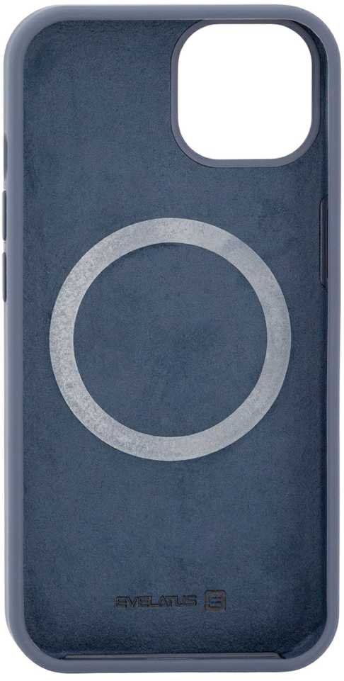 Evelatus Apple iPhone 13 Pro Max Premium Magsafe Soft Touch Silikoninis dėklas Midnight Mėlyna