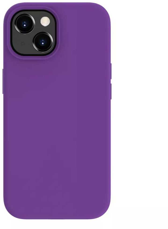 Evelatus Apple iPhone 15 Plus Premium Magsafe Soft Touch Silikoninis dėklas Deep Violetinė