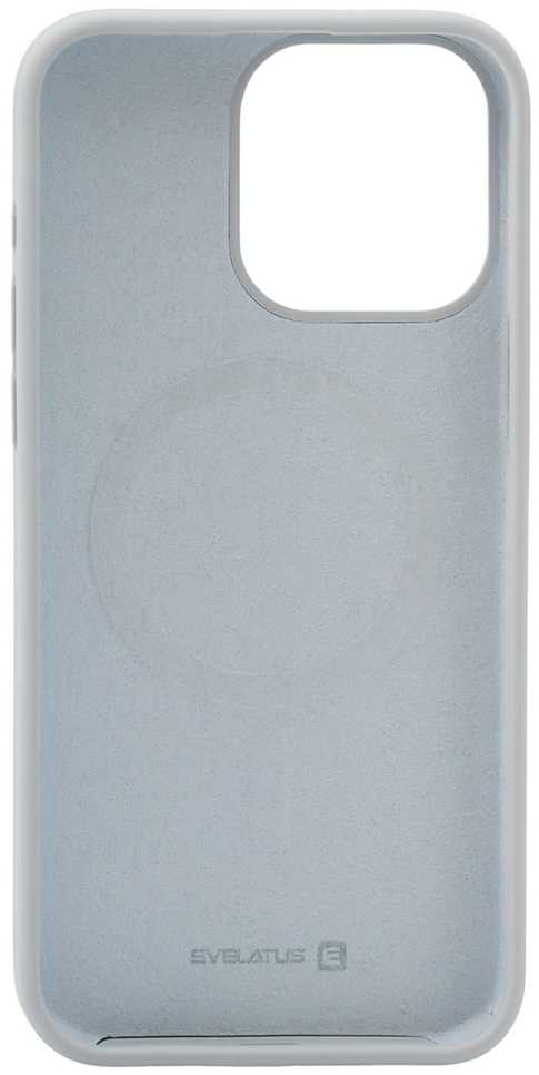 Evelatus Apple iPhone 14 Pro Max Premium Magsafe Soft Touch Silikoninis dėklas Baltas
