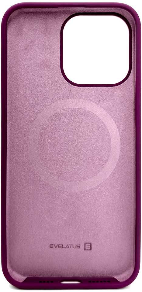 Evelatus Apple iPhone 14 Plus Premium Magsafe Soft Touch Silikoninis dėklas Plum