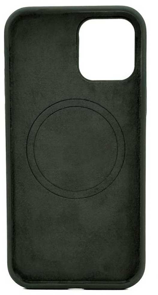 Evelatus Apple iPhone 14 Plus Premium Magsafe Soft Touch Silikoninis dėklas Dark Žalias