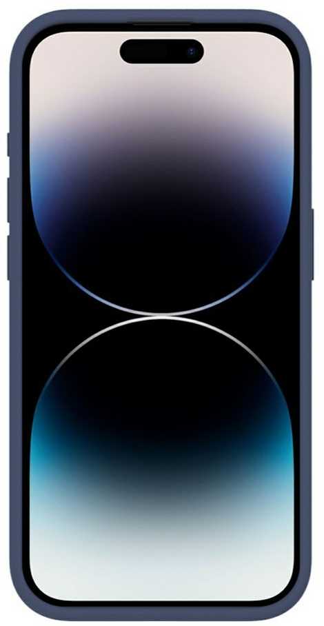 Evelatus Apple iPhone 13 Pro Max Premium Magsafe Soft Touch Silikoninis dėklas Midnight Mėlyna