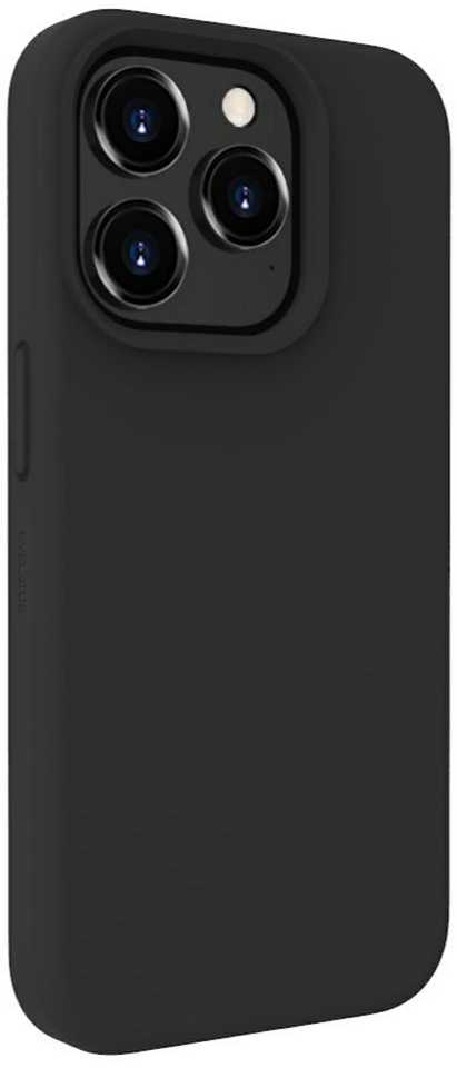 Evelatus Apple iPhone 15 Pro Max Premium Magsafe Soft Touch Silikoninis dėklas Juodas
