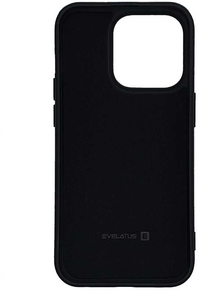 Evelatus Apple iPhone 14 Pro 6.1 Nano Silikoninis dėklas Soft Touch TPU Juodas