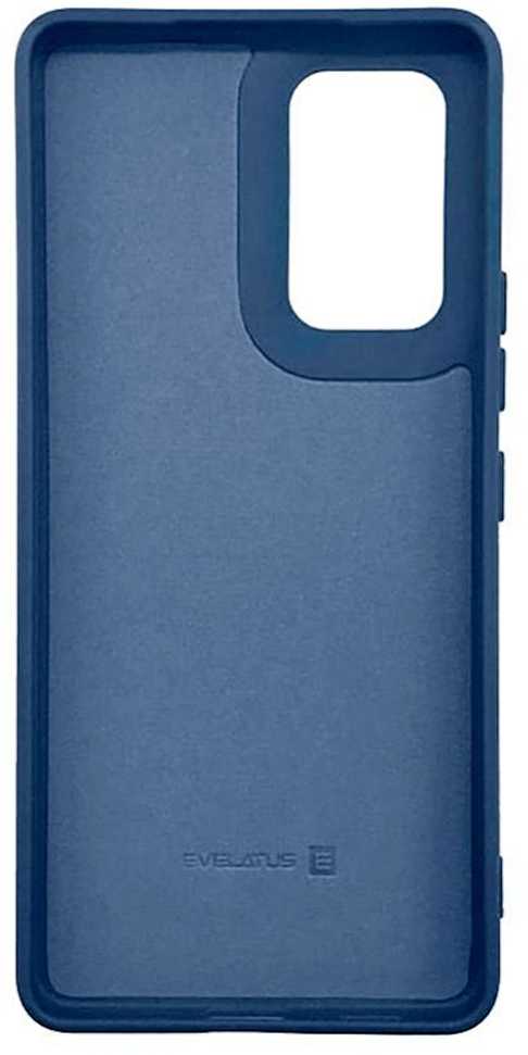 Evelatus Samsung Galaxy A03s Nano Silikoninis dėklas Soft Touch TPU Midnight Mėlyna