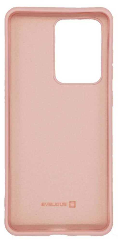 Dėklas Evelatus Samsung Galaxy S20 Ultra Soft Touch Silicone rusvai gelsvas