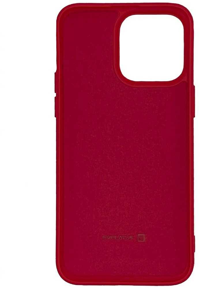 Evelatus Apple iPhone 14 Pro Max 6.7 Nano Silikoninis dėklas Soft Touch TPU Raudona
