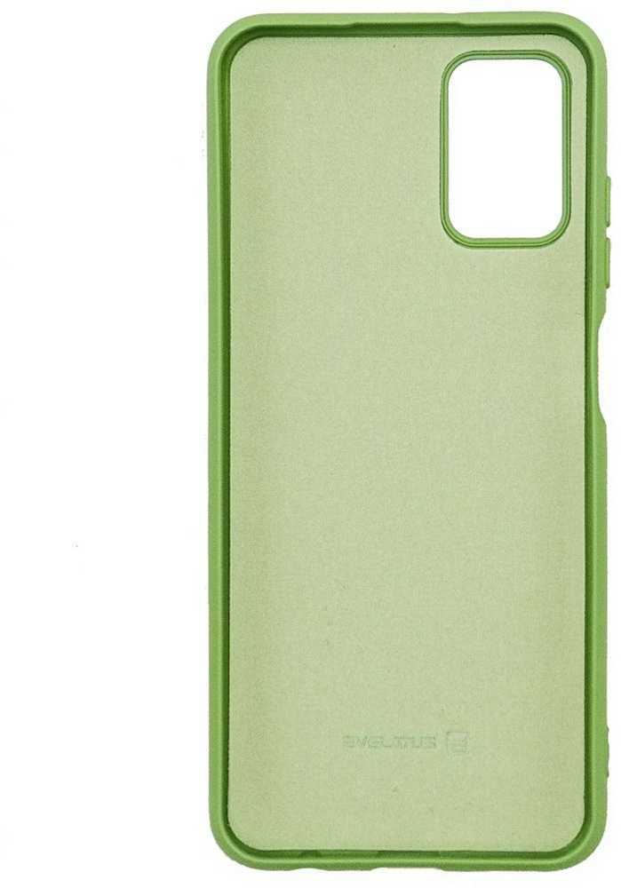 Evelatus Samsung Galaxy A03s Nano Silikoninis dėklas Soft Touch TPU Žalias