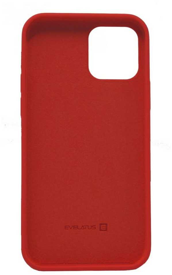 Evelatus Apple iPhone 12 Pro Max Nano Silikoninis dėklas Soft Touch TPU Raudona