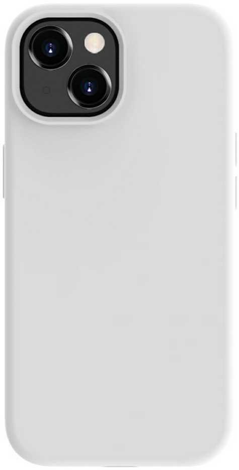 Dėklas Evelatus Premium Mīksta pieskāriena silikona aizmugures maks-apvalks priekš iPhone 15 Balts