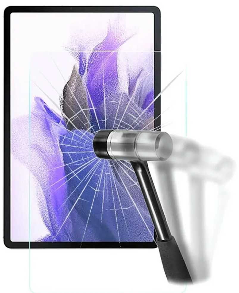 iLike Apsauginis stiklas Galaxy Tab S7 FE 12.4 T730 T736 2.5D Edge Clear Tempered Glass ILK-TGL-S9