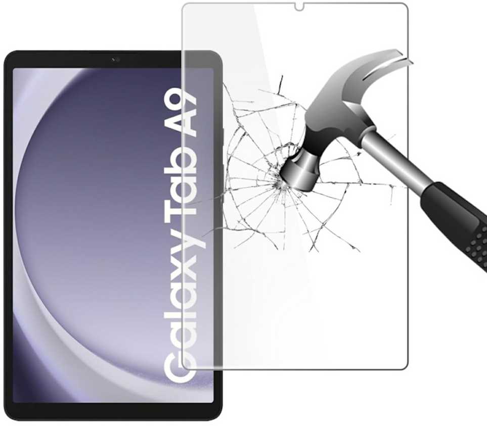 iLike Apsauginis stiklas Galaxy Tab A9 8.7 X110 / X115 2.5D Edge Clear Tempered Glass ILK-TGL-S6