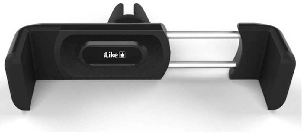 iLike IPH02 Mini Auto Vent restes stiprinājums telefonam 5-8cm platumā Melns